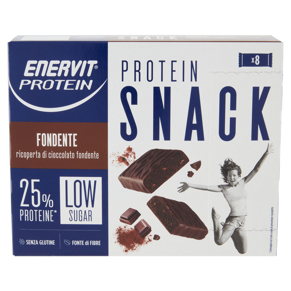 SNACK FONDENTE ENERVIT PROTEIN G27X8 - 2