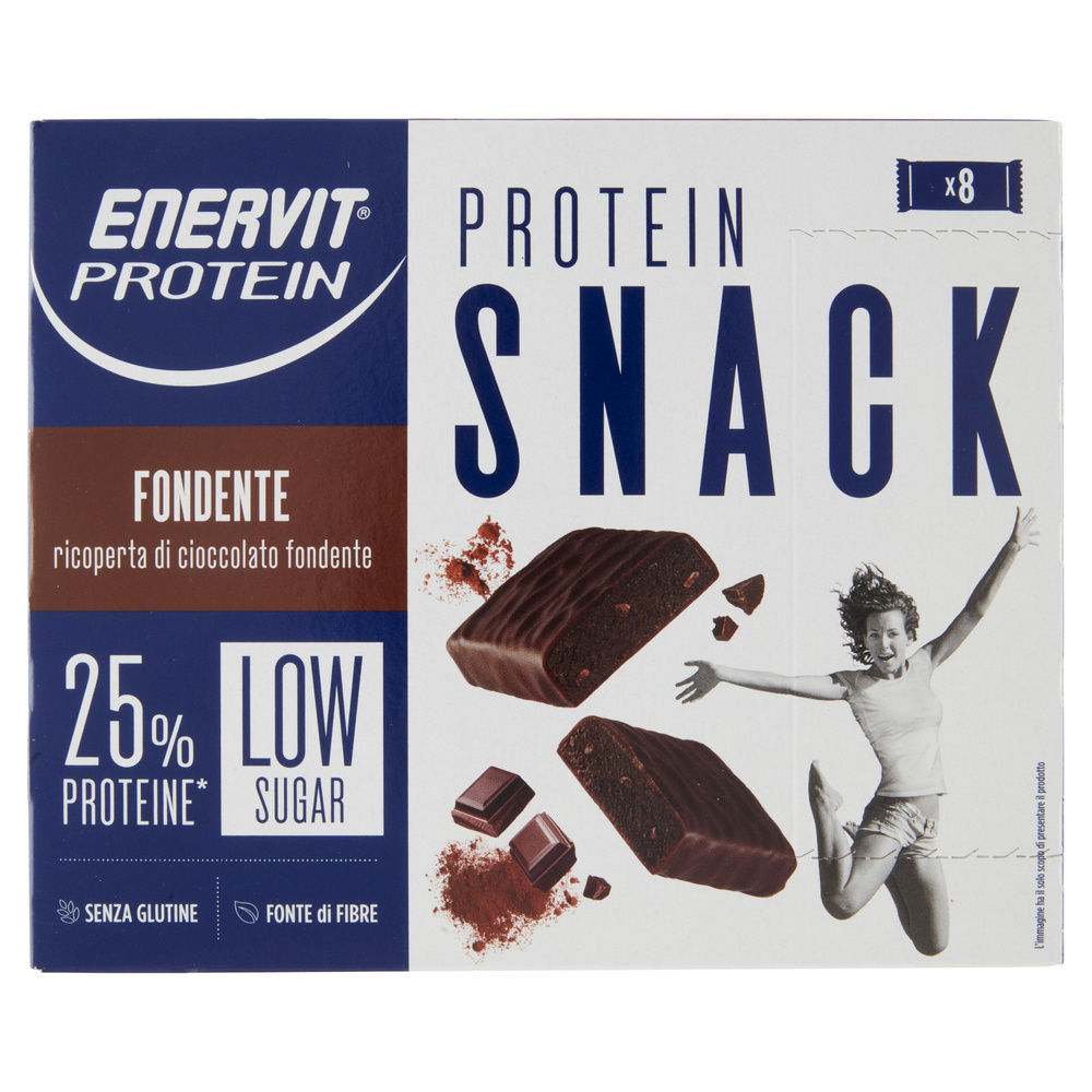 SNACK FONDENTE ENERVIT PROTEIN G27X8 - 3