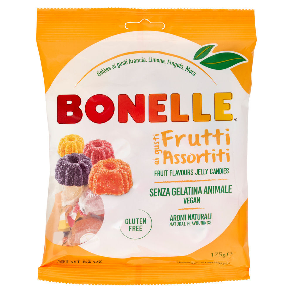 CARAMELLE MORBIDE GELÉE GUSTI DI FRUTTA BONELLE BUSTA G 175 - 4