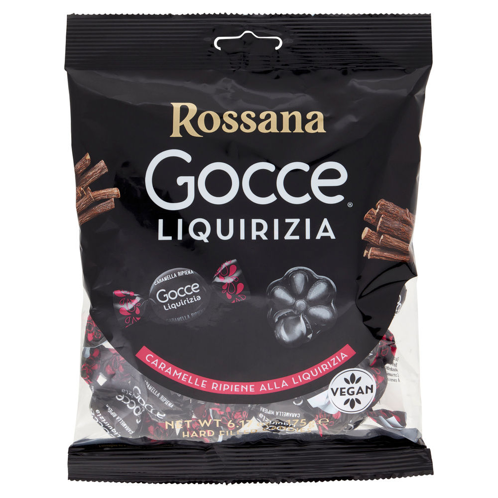 CARAMELLE RIPIENE ALLA LIQUIRIZIA GOCCE BUSTA G 175 - 5