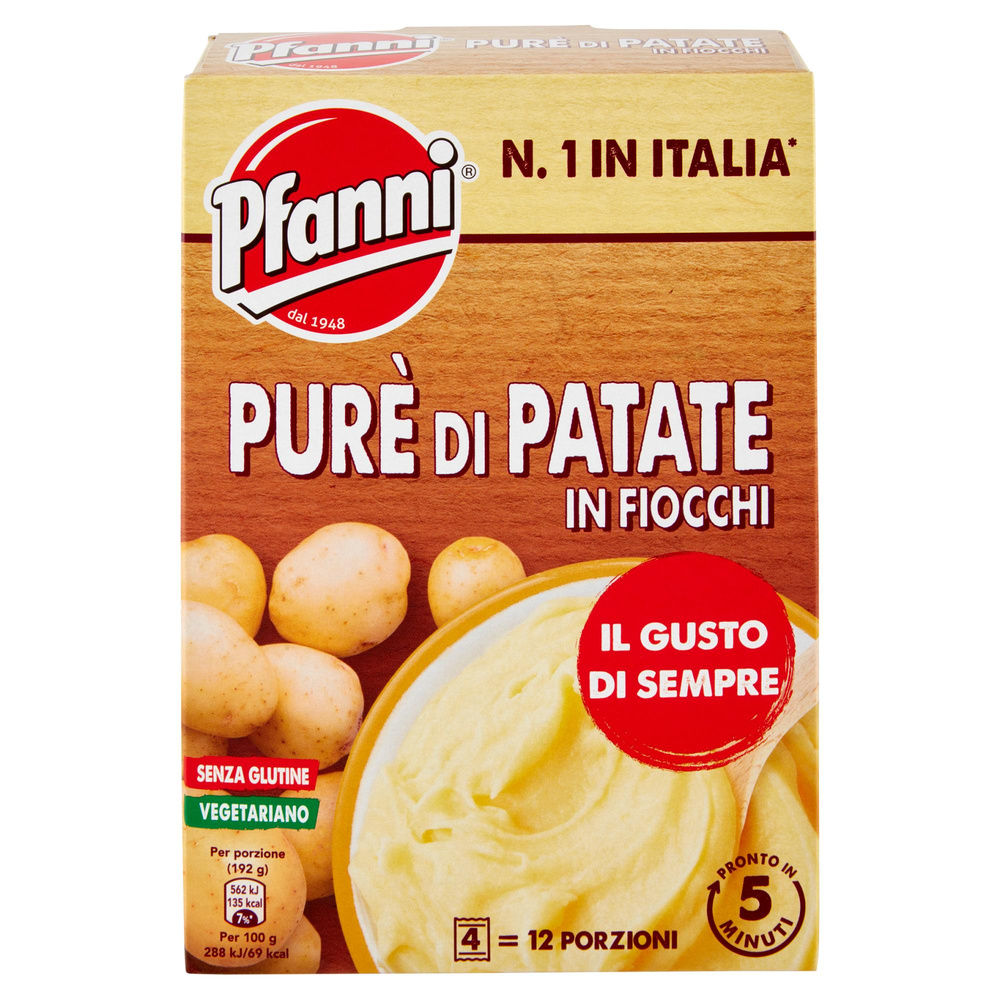 PURE' DI PATATE PFANNI 4 BUSTE SCATOLA G 300 - 2