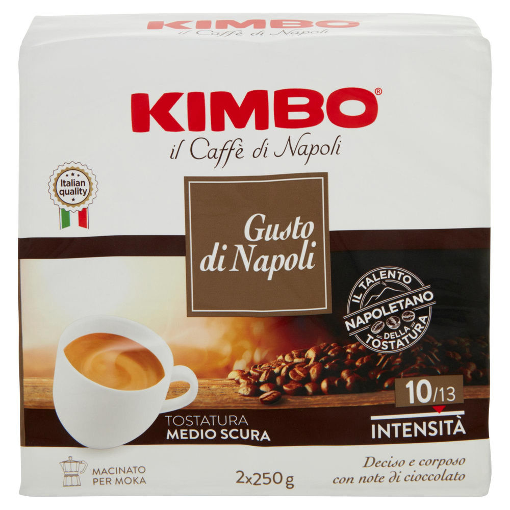 CAFFE' KIMBO GUSTO DI NAPOLI G 250X2PZ BUSTA G 500 - 2