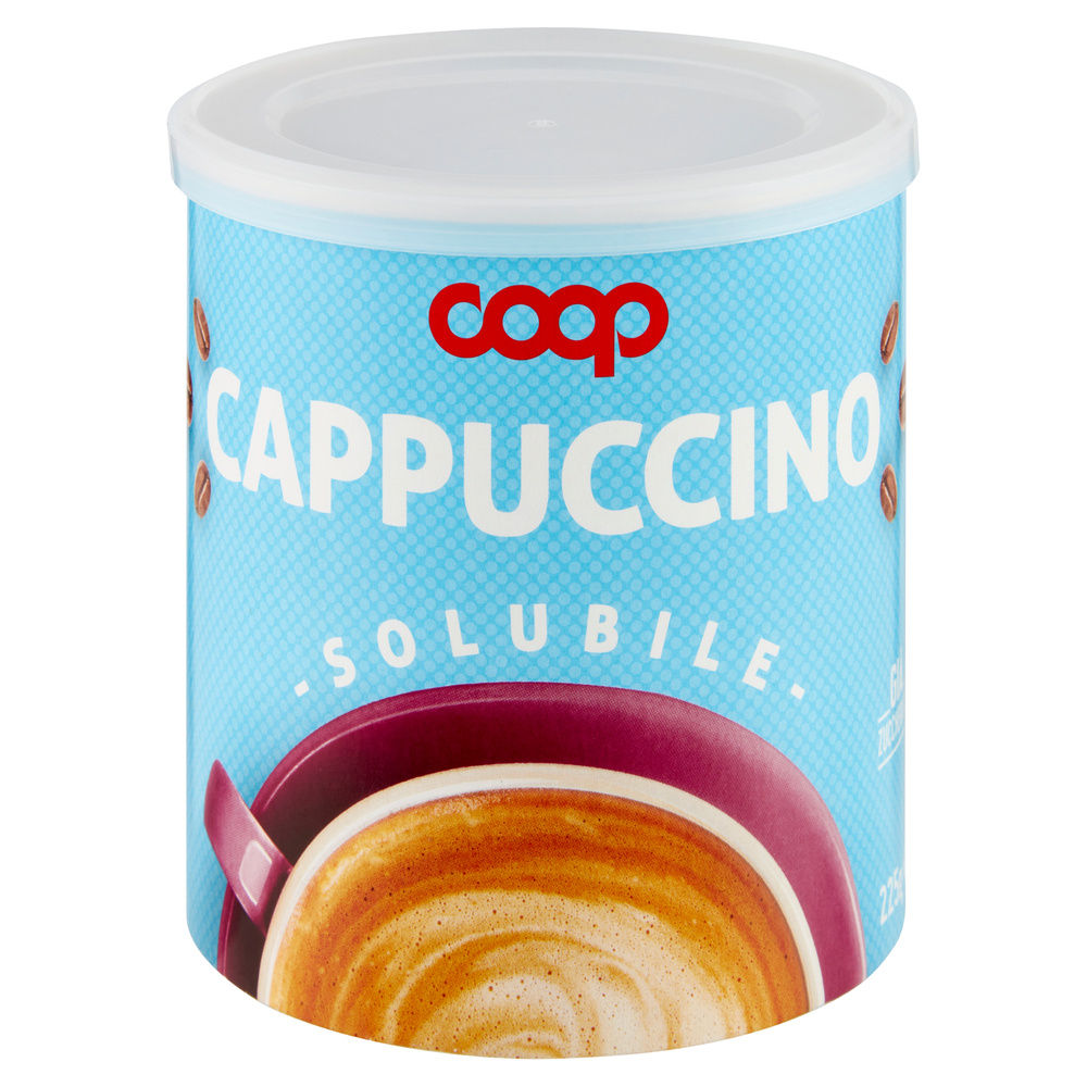 CAPPUCCINO SOLUBILE COOP BARATTOLO G 225 - 2