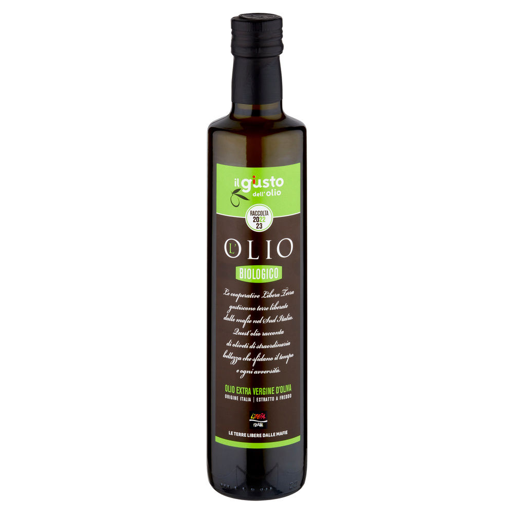 OLIO EXTRAVERGINE D'OLIVA BIO LIBERA TERRA BOTTIGLIA ML. 500 - 7