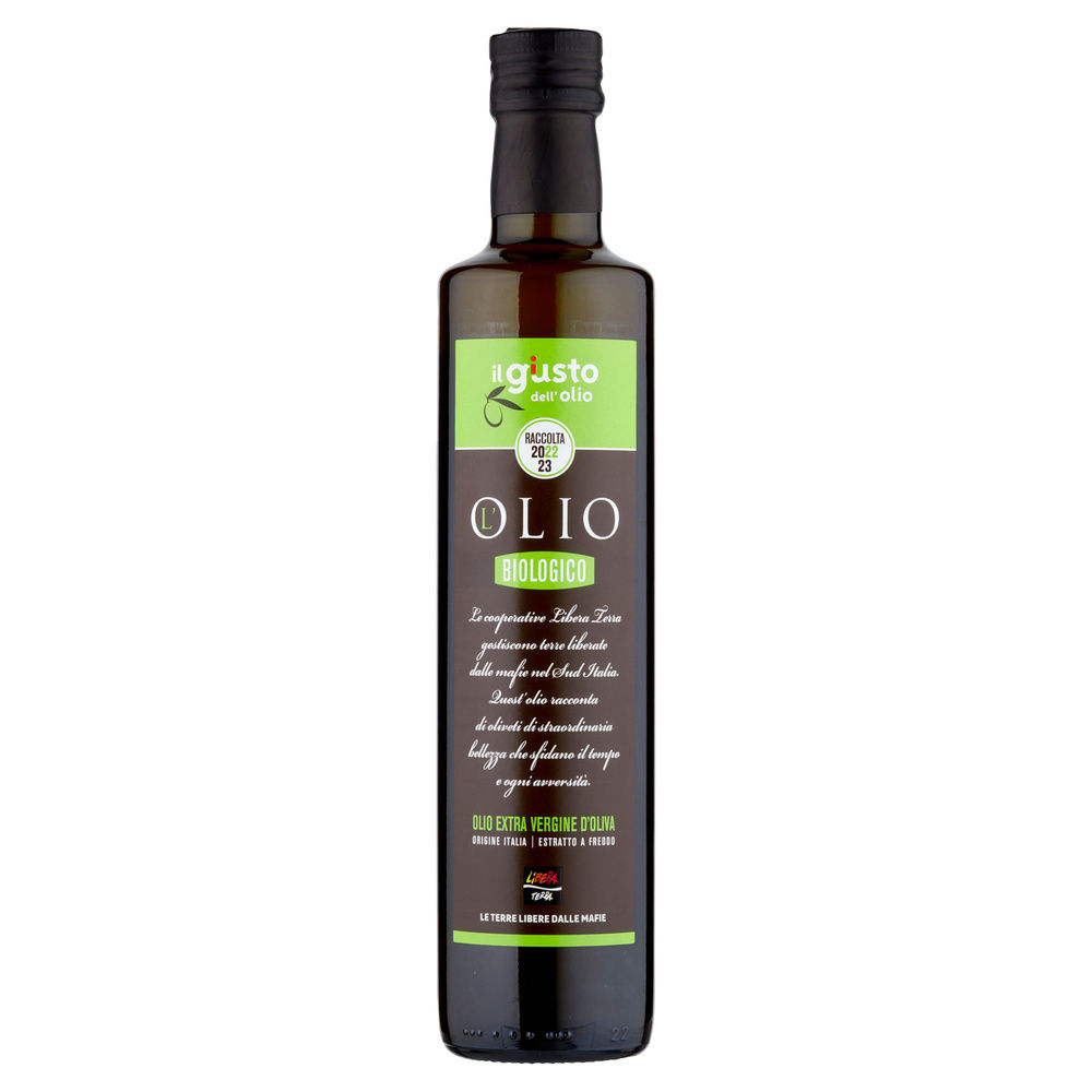 OLIO EXTRAVERGINE D'OLIVA BIO LIBERA TERRA BOTTIGLIA ML. 500 - 5