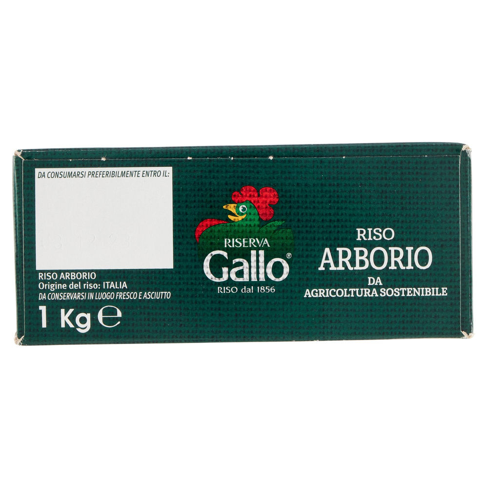 RISO ARBORIO SOSTENIBILE GALLO KG 1 - 2