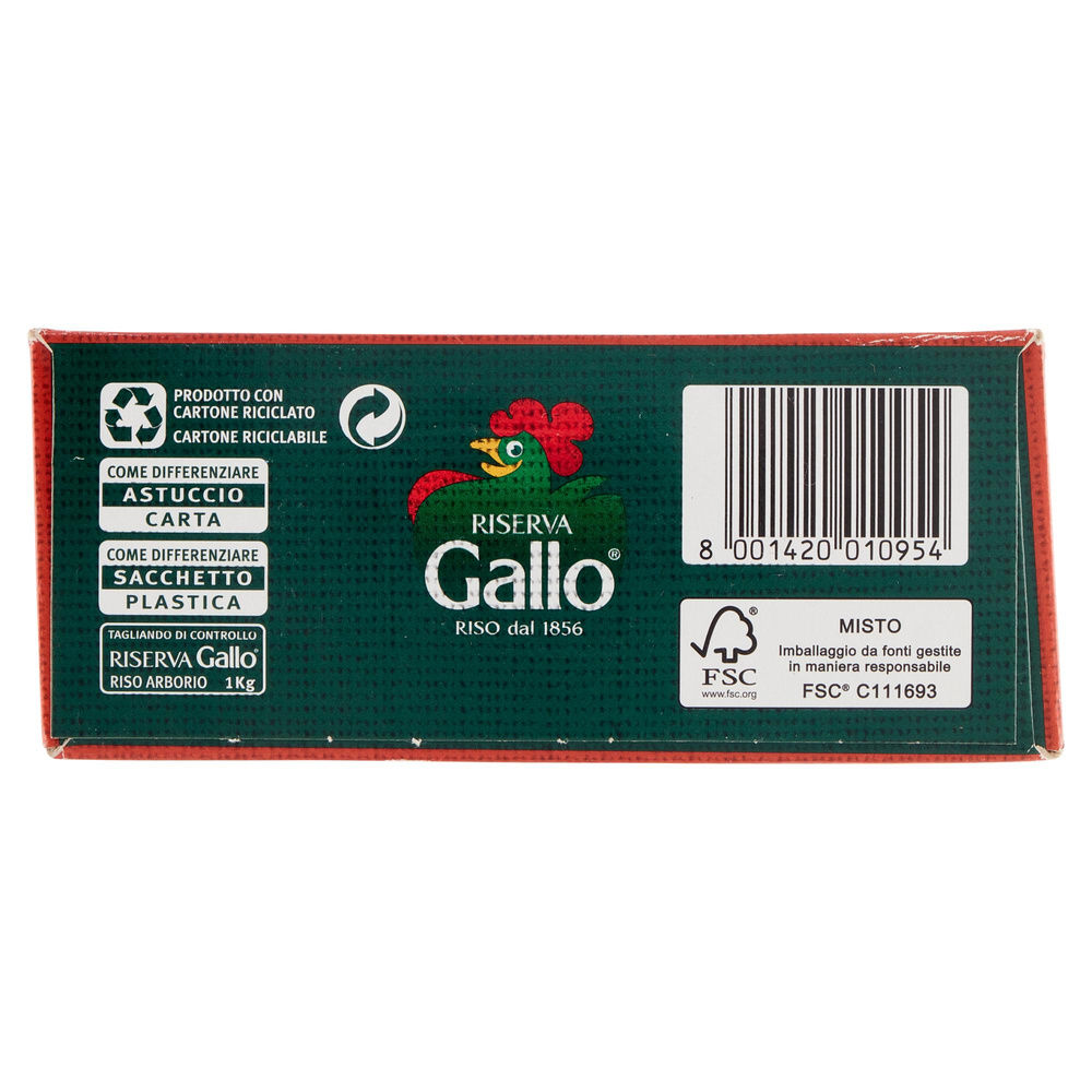 RISO ARBORIO SOSTENIBILE GALLO KG 1 - 3