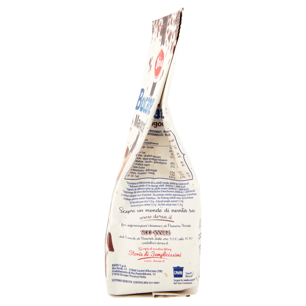 BISCOTTI BUCANEVE MAXIGOCCE DORIA SACCHETTO G 300 - 2