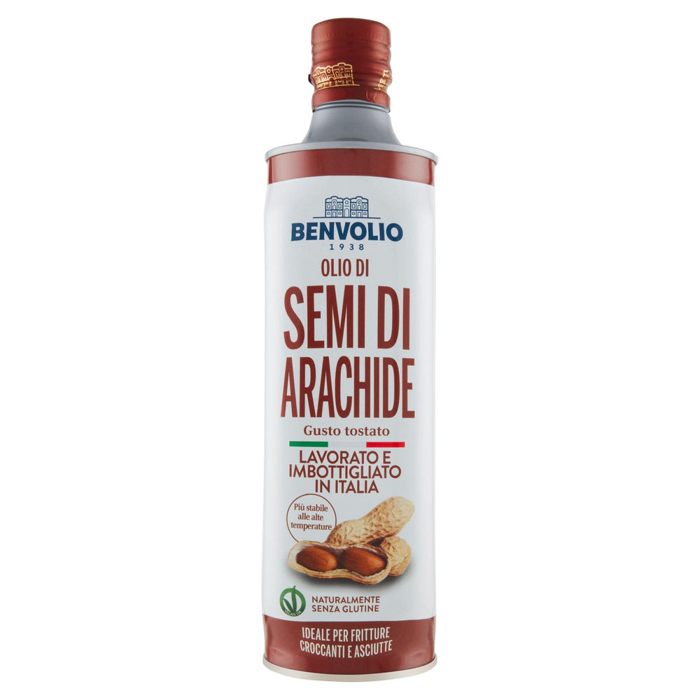 OLIO DI SEMI DI ARACHIDE BENVOLIO ML 750 - 0