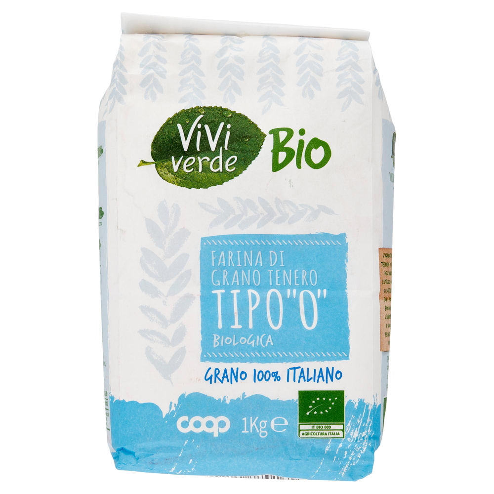 FARINA DI GRANO TENERO TIPO 0 BIO VIVIVERDE COOP SACCHETTO KG 1 - 1