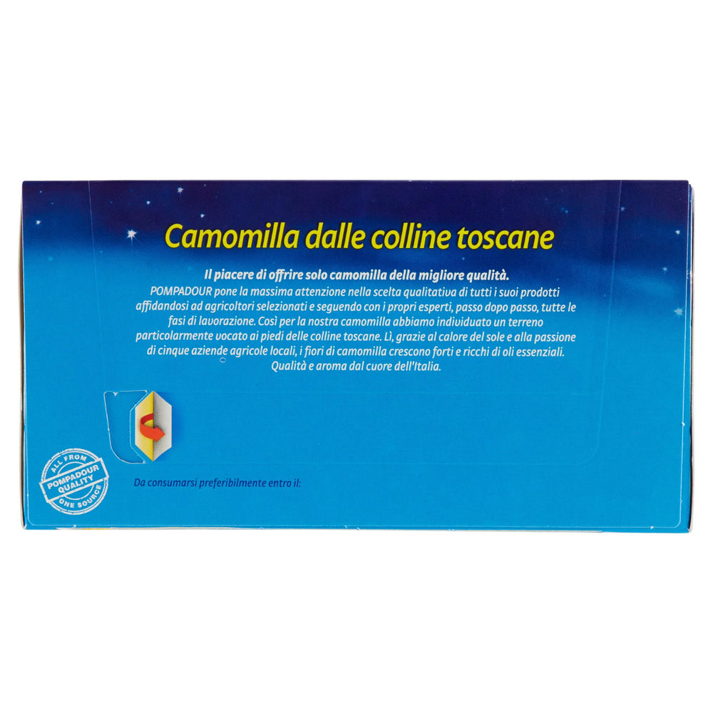 CAMOMILLA 100% ITALIANA POMPADOUR 18 FILTRI  SCATOLA G 30,6 - 1