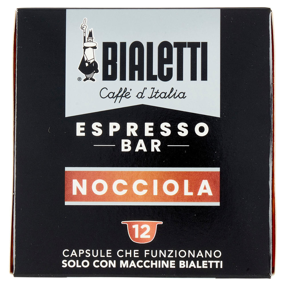 CAFFE' NOCCIOLA BIALETTI 12 CAPSULE G 84 - 6