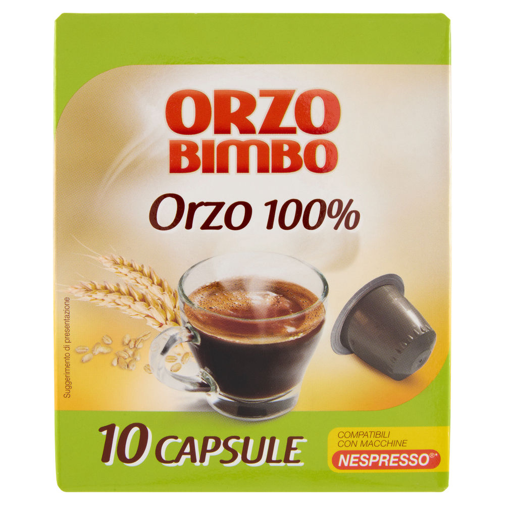 Orzobimbo capsule per macchine nespresso sacchetto pz.10 x g 2,7