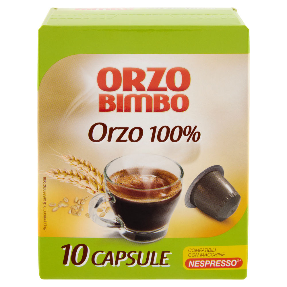 ORZOBIMBO CAPSULE PER MACCHINE NESPRESSO SACCHETTO PZ.10 X G 2,7 - 5