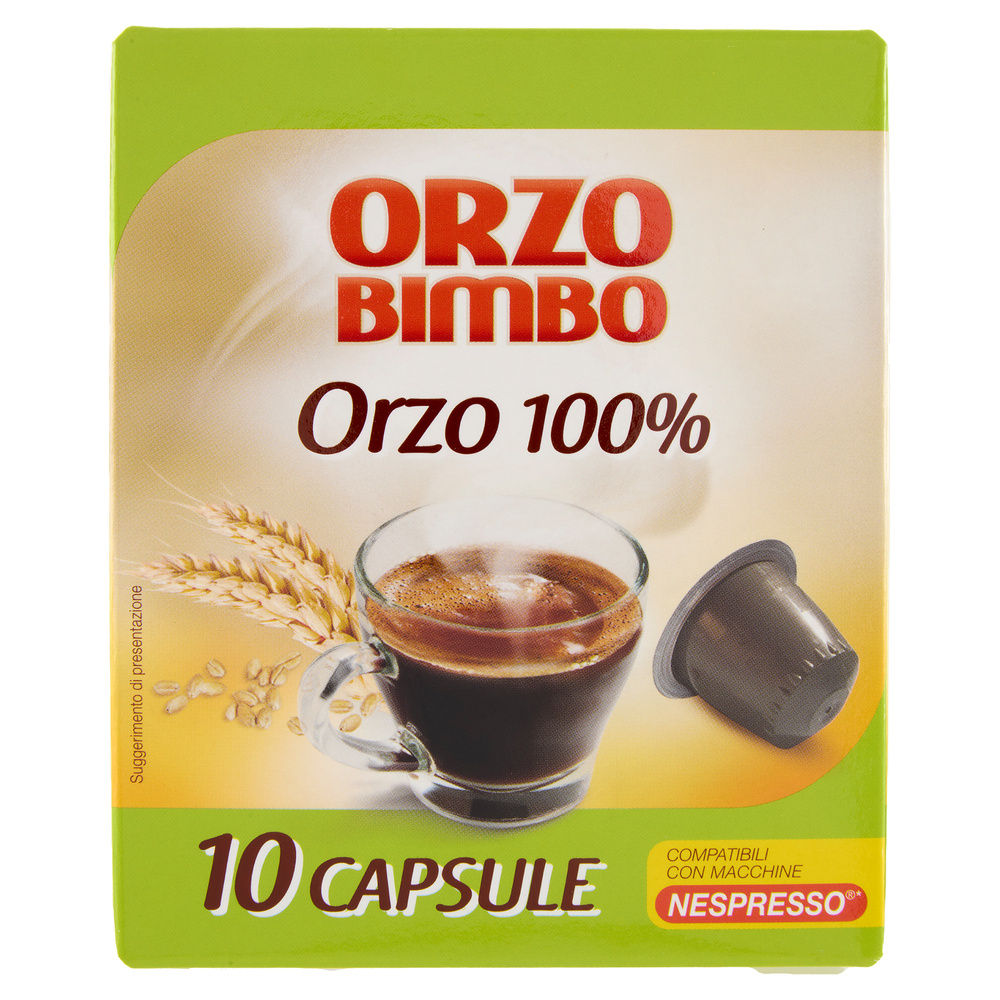 ORZOBIMBO CAPSULE PER MACCHINE NESPRESSO SACCHETTO PZ.10 X G 2,7 - 6