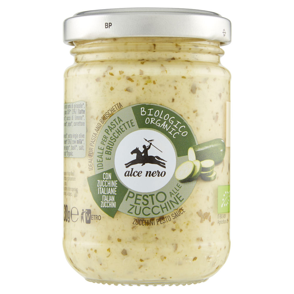 Pesto alle zucchine bio alce nero g 130