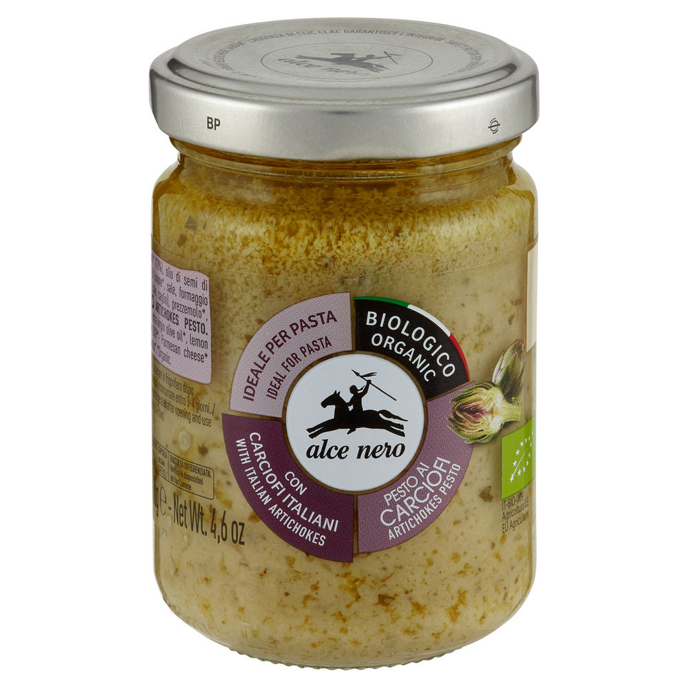 PESTO DI CARCIOFI BIO ALCE NERO G 130 - 2