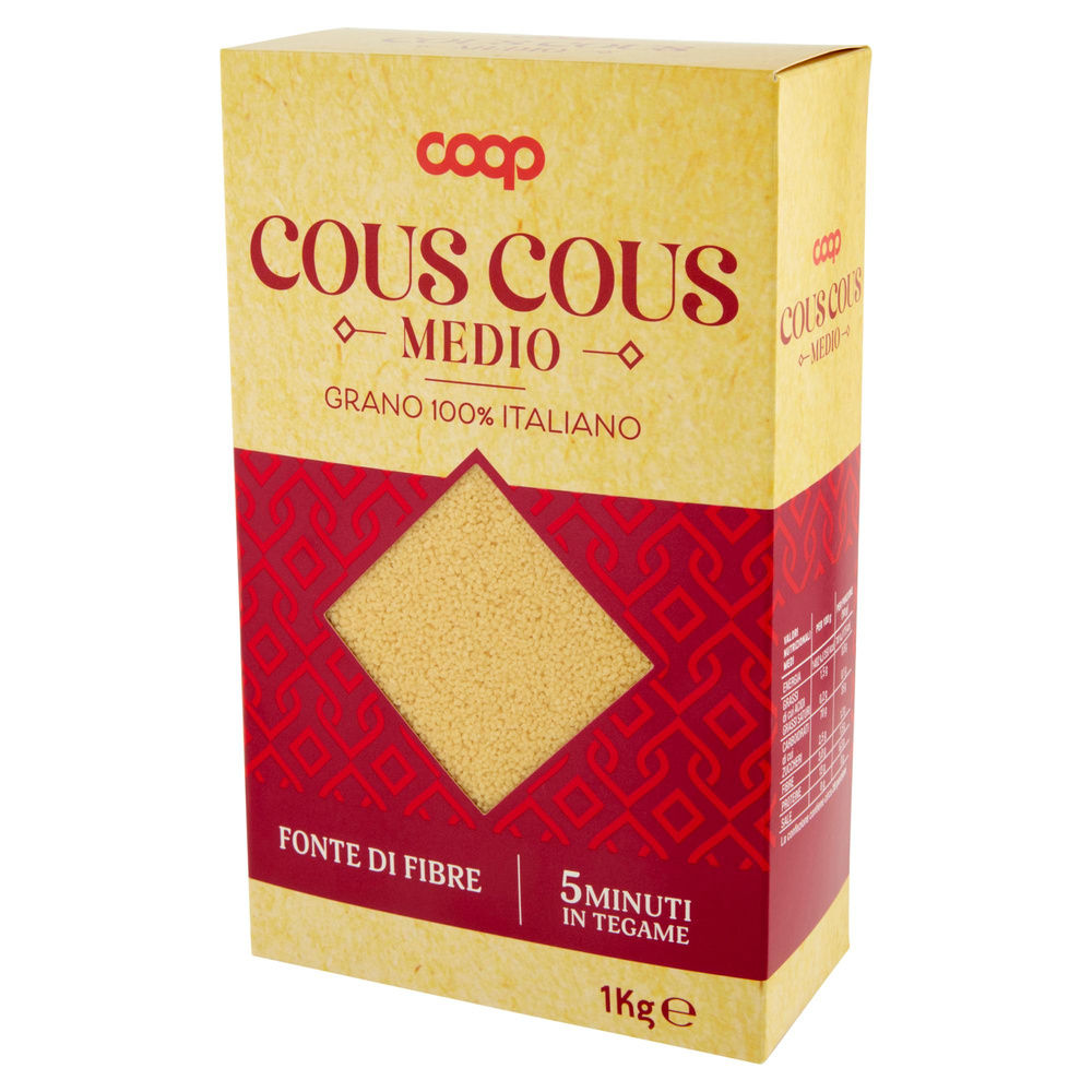 COUSCOUS DI GRANO DURO COOP KG 1 - 3