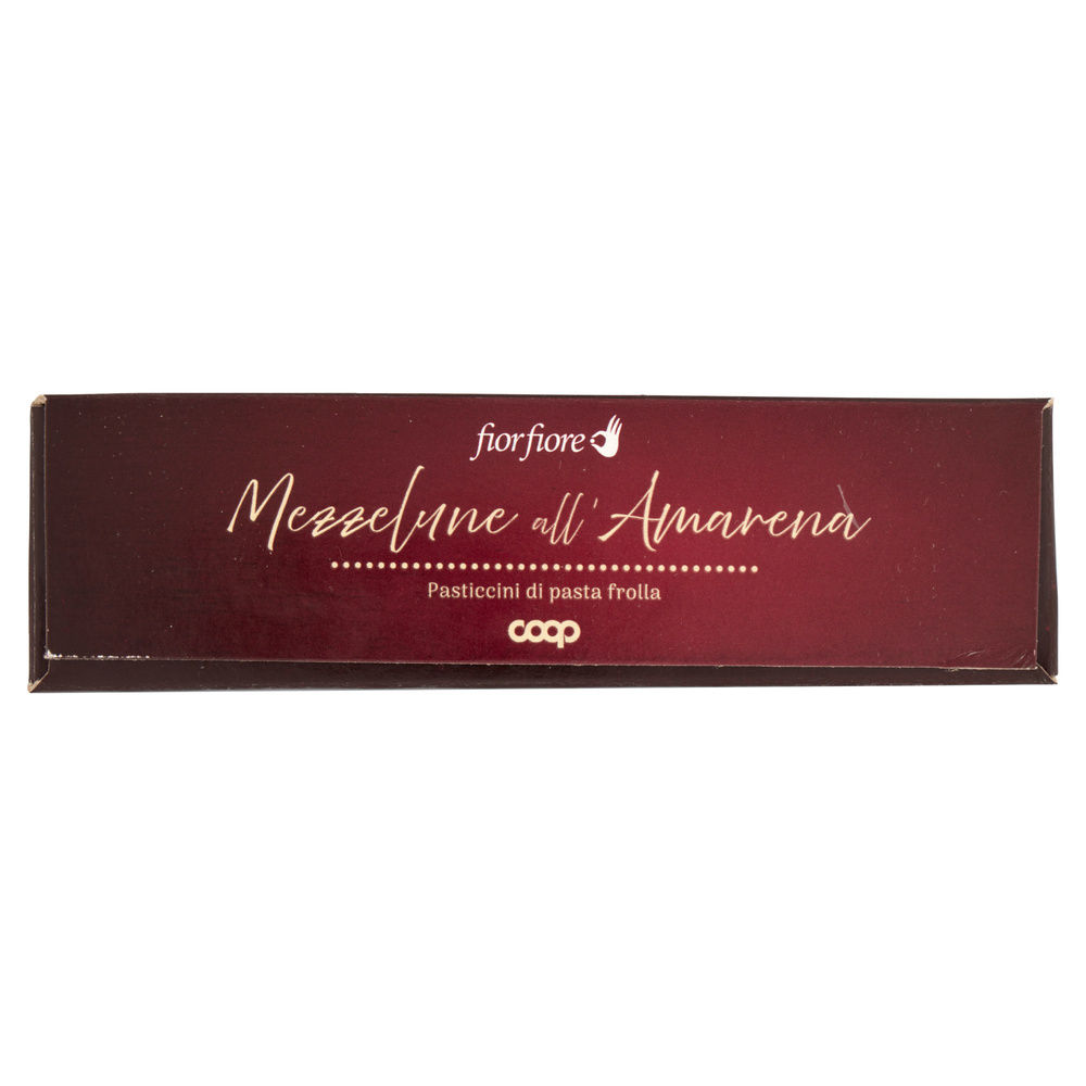 PASTICCINI DI PASTA FROLLA MEZZELUNE ALL'AMARENA FIOR FIORE COOP G 150 - 5