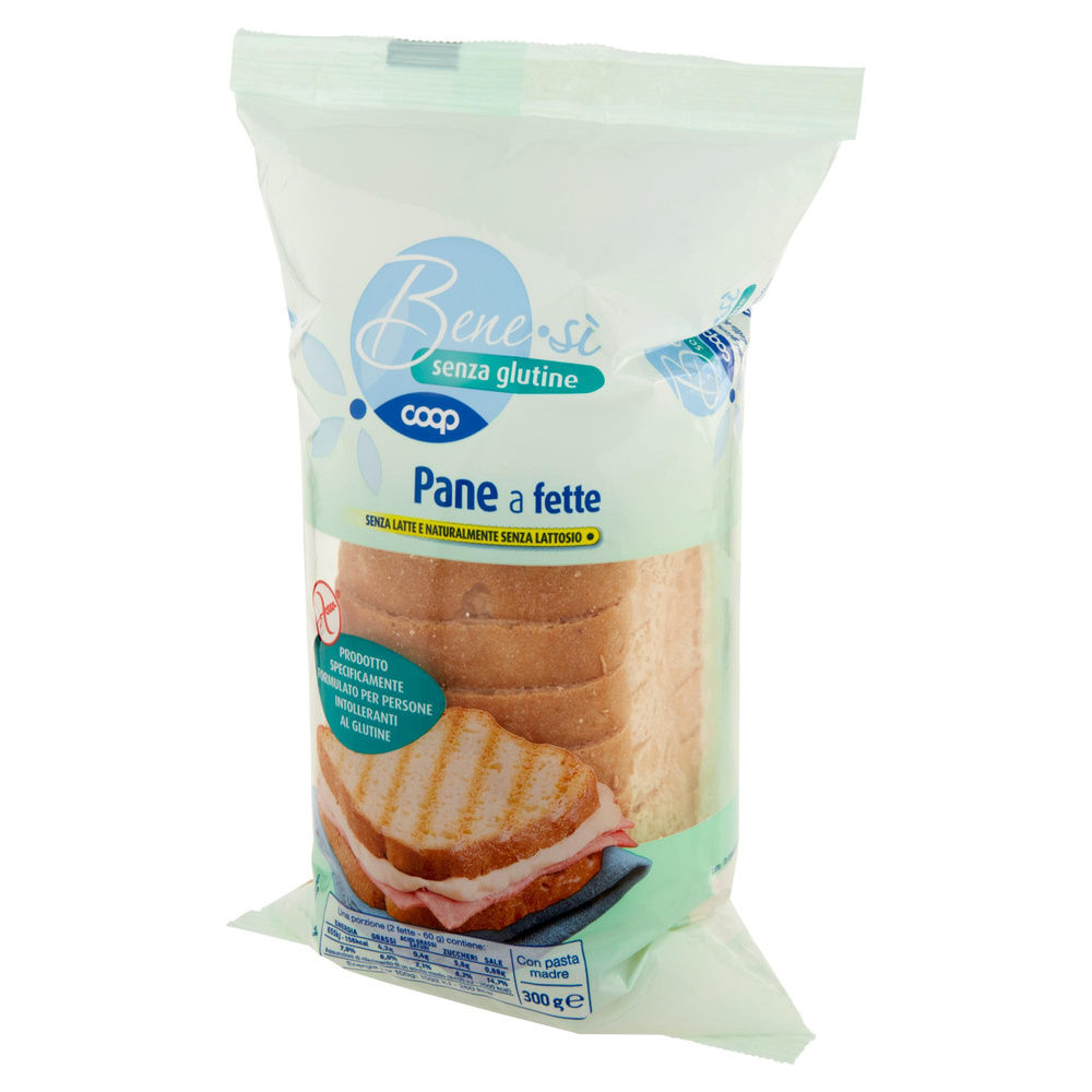 PANE A FETTE SENZA GLUTINE BENESI' COOP G  300 - 4