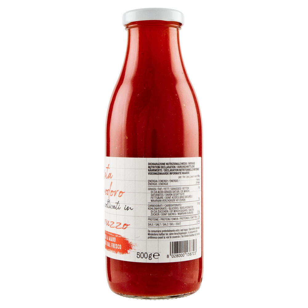 PASSATA.DI POMODORO ABRUZZO TENUTA FRAGASSI  BTG. VETRO 500G - 3