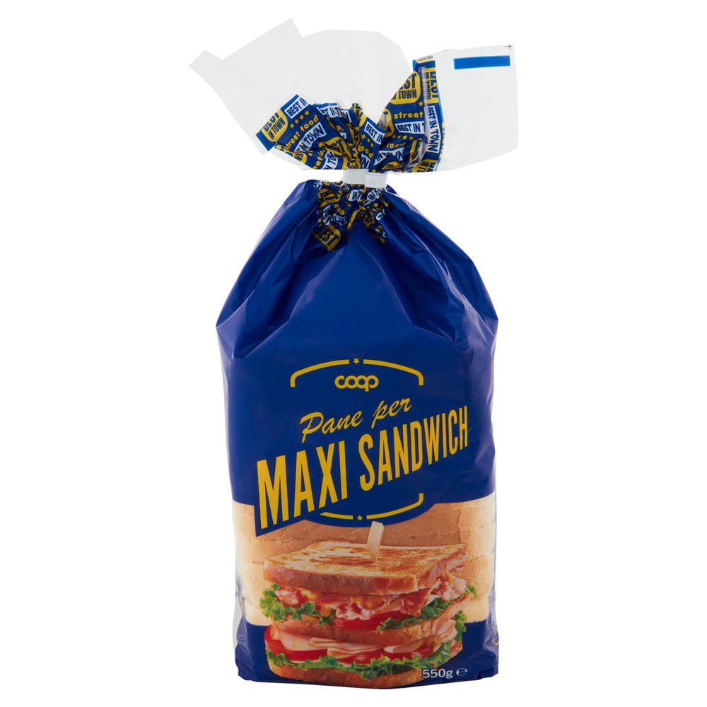 PANE A FETTE PER MAXI SANDWICH COOP G 550 - 7