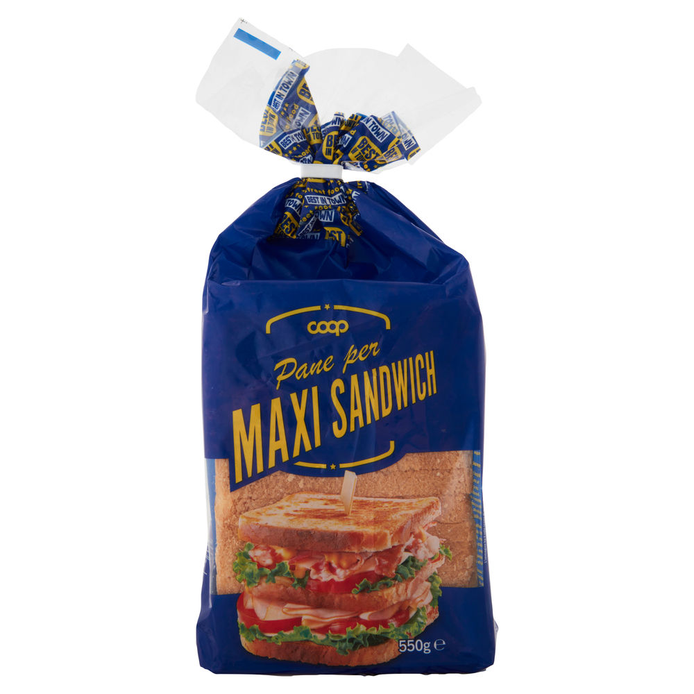 PANE A FETTE PER MAXI SANDWICH COOP G 550 - 1