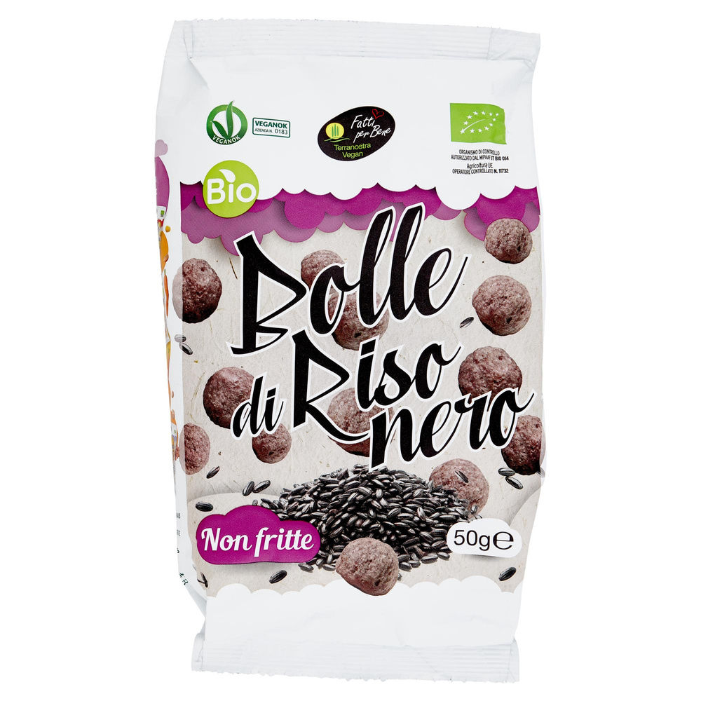 BOLLE DI RISO NERO 50G - 2