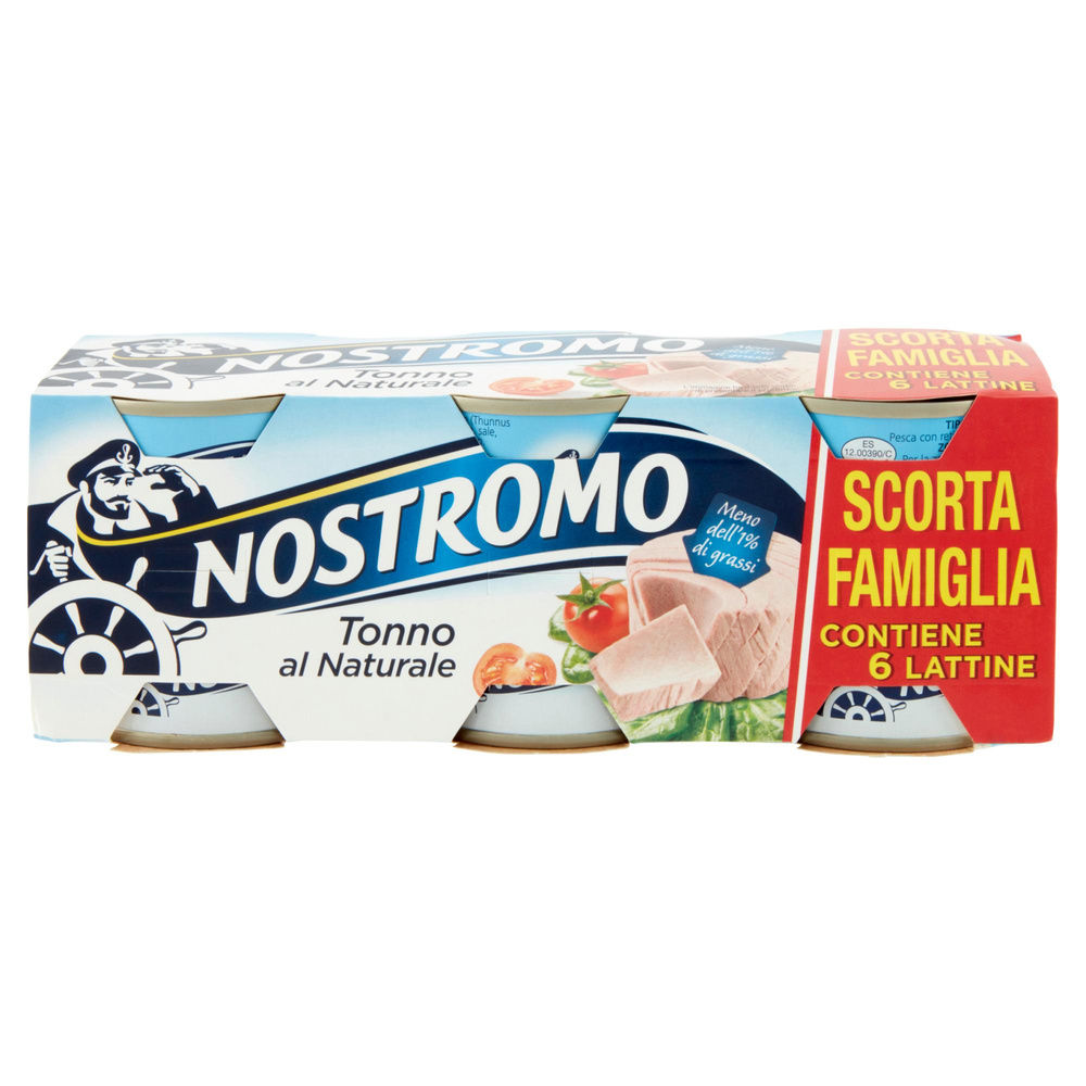 TONNO NOSTROMO NATURALE 70GX6, SGOCCIOLATO 56GX6 - 2