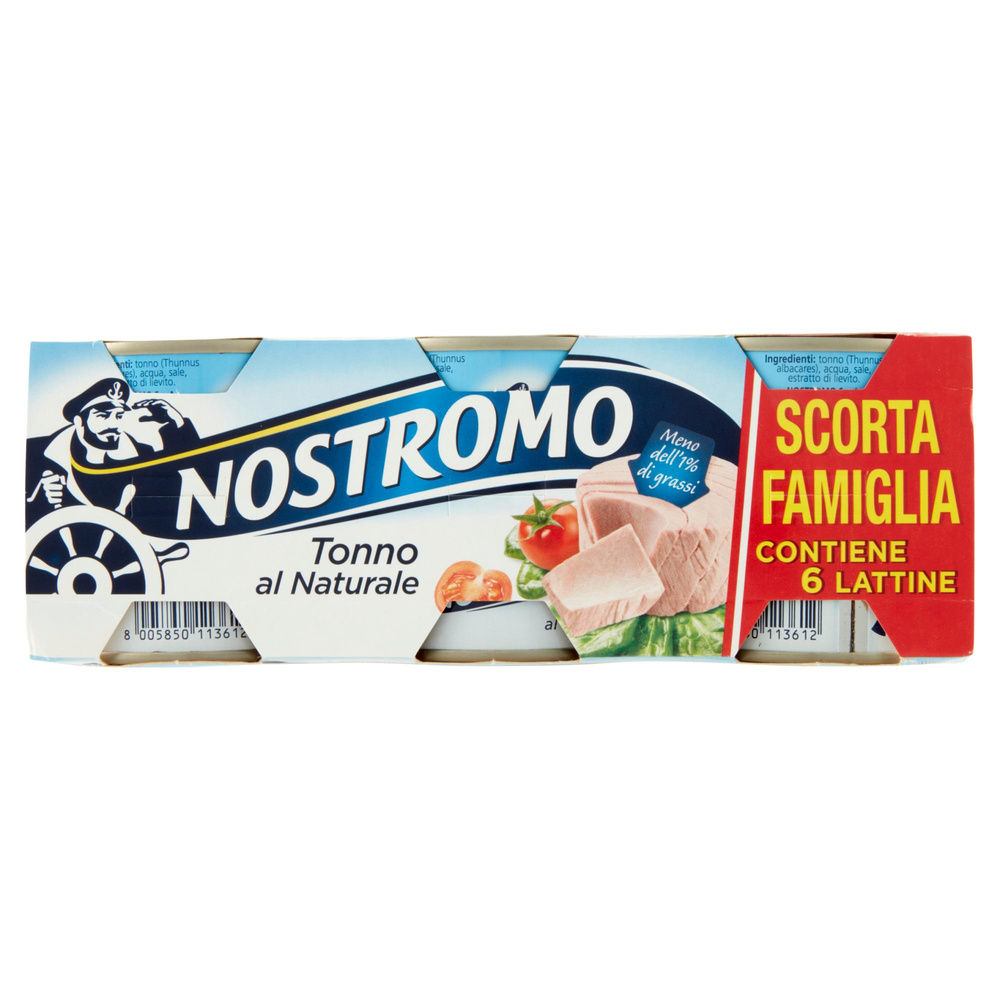 TONNO NOSTROMO NATURALE 70GX6, SGOCCIOLATO 56GX6 - 3
