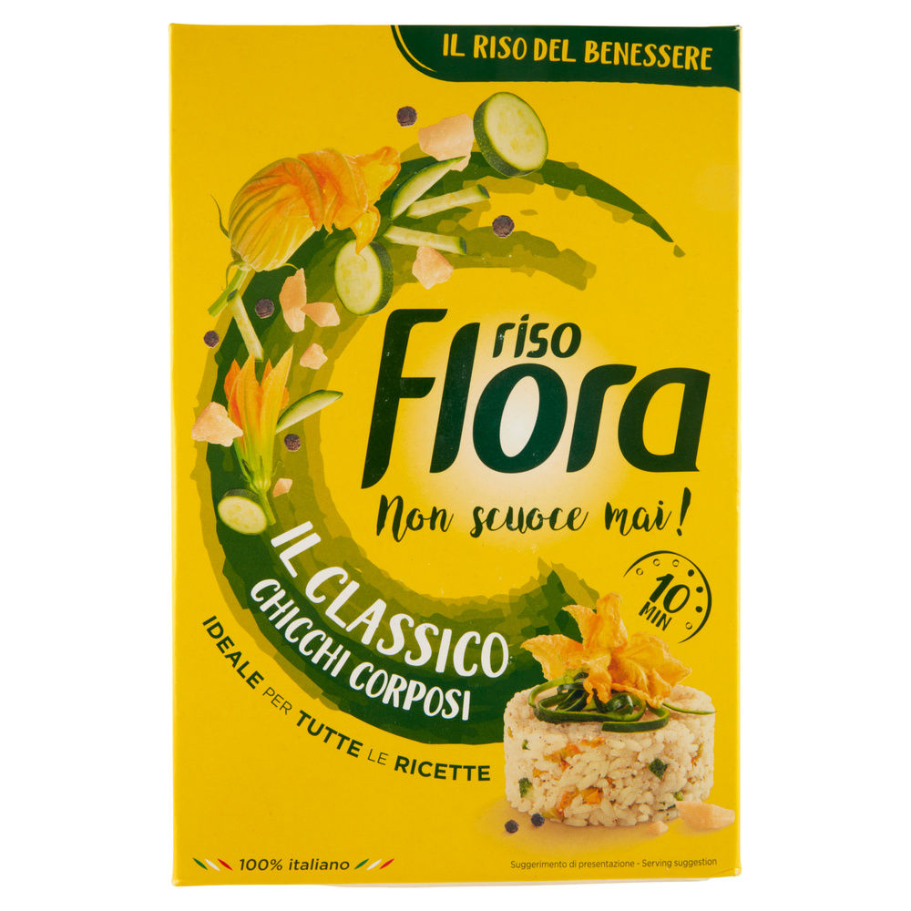 RISO FLORA CLASSICO CHICCHI CORPOSI 10 MIN KG 1 - 5