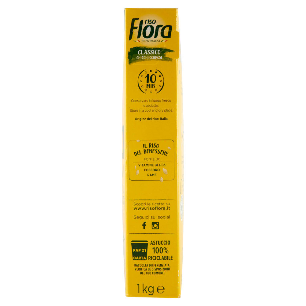 RISO FLORA CLASSICO CHICCHI CORPOSI 10 MIN KG 1 - 7