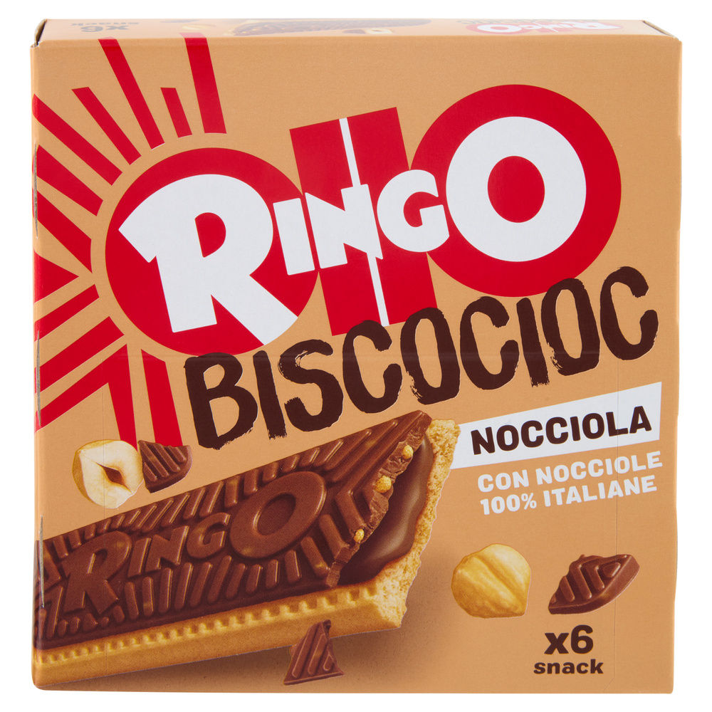 RINGO BISCOCIOC NOCCIOLA G 162 - 7