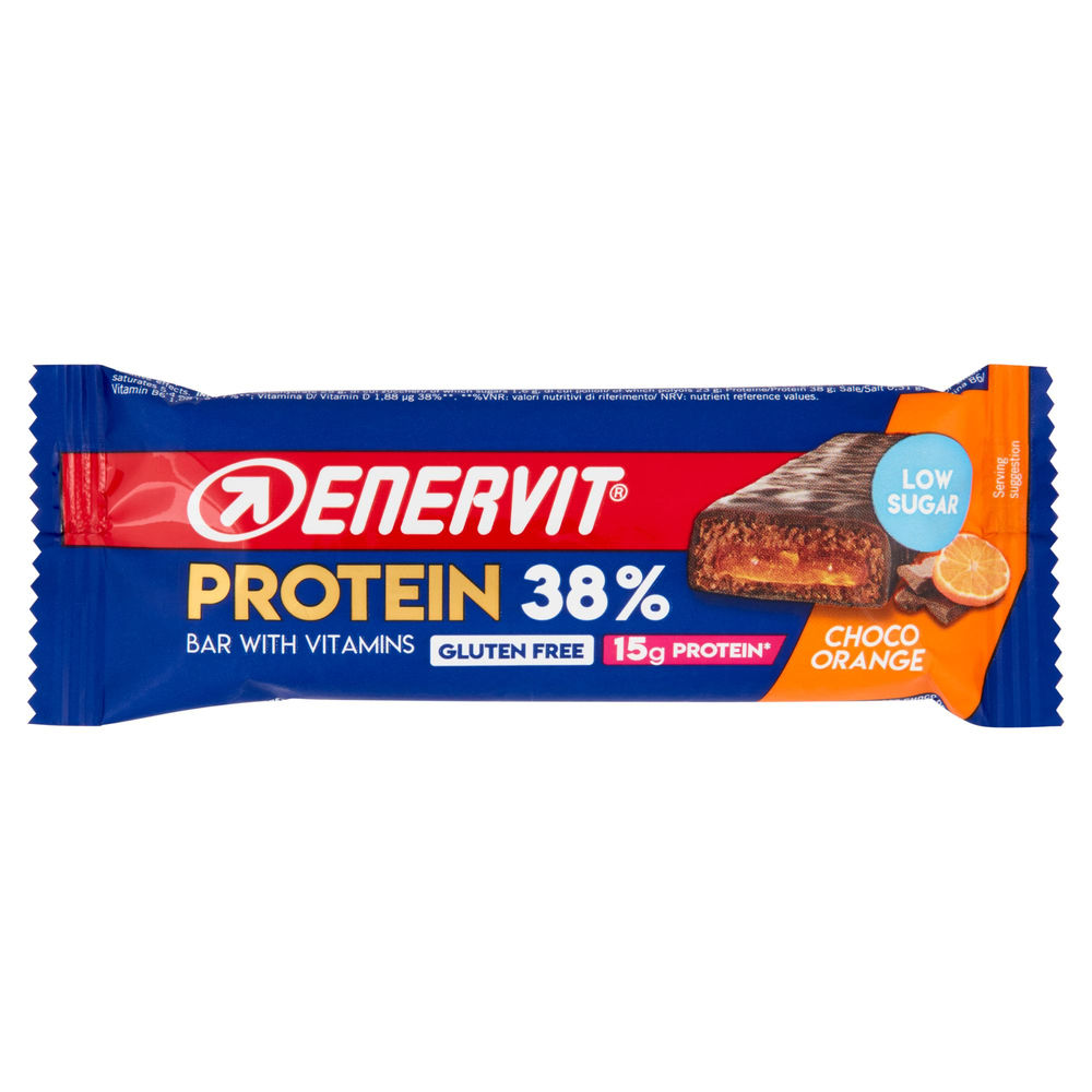 BARRETTA PROTEICA  38% CHOCO ORANGE ENERVIT G 40 - 0