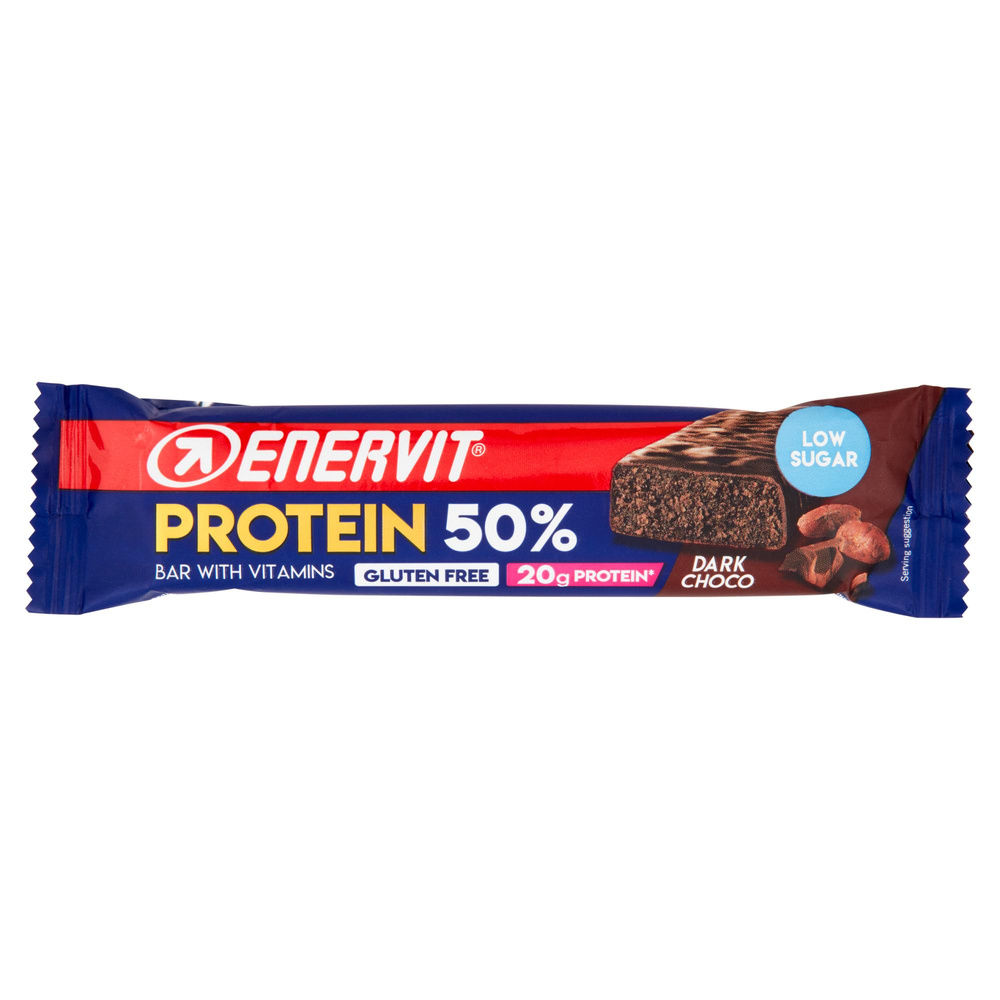 BARRETTA HIGHT PROTEIN 50% DARK CHOCO ENERVIT G 40 - 6