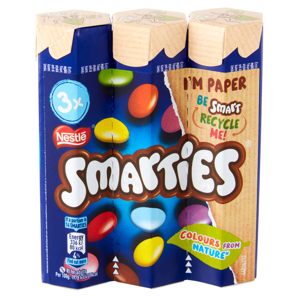 SMARTIES TRIO 3X34G NESTLÉ MPK G 102 - 7