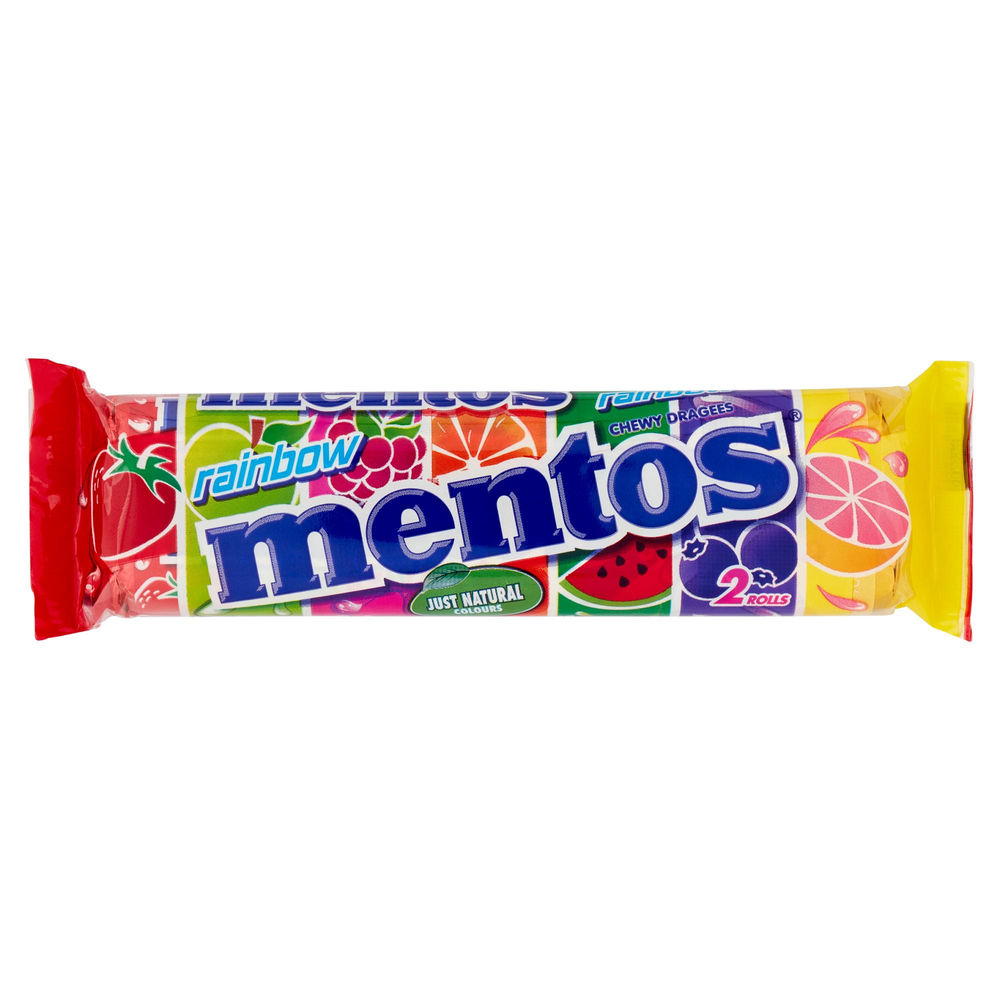 MENTOS BIPACK ROLL RAINBOW G 76 - 0