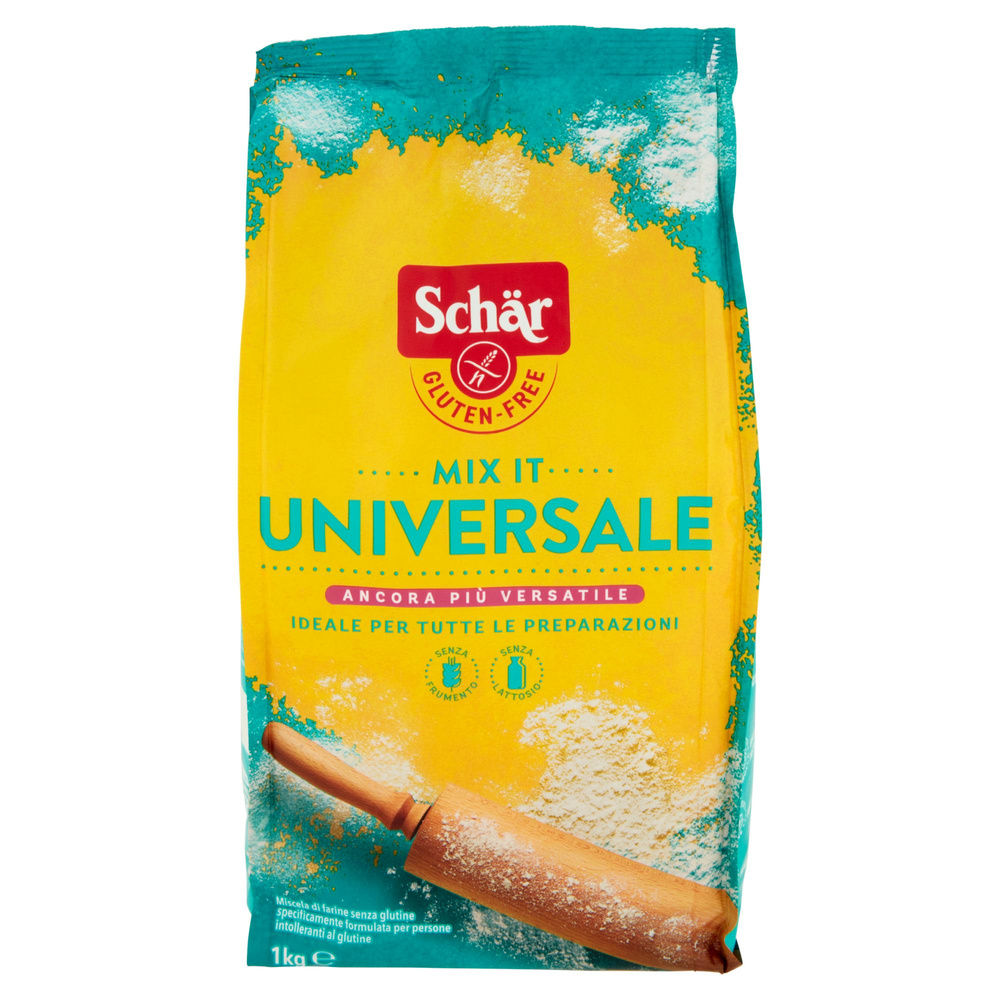 FARINA UNIVERSALE MIX IT SENZA GLUTINE SCHAR SACCHETTO KG 1 - 7