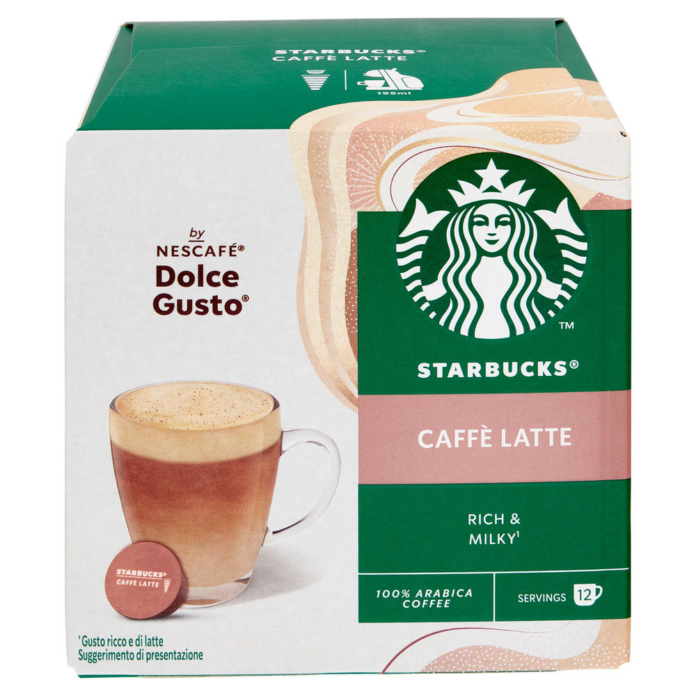CAPS STARBUCKS CAFFELATTE G 121,2 - 2