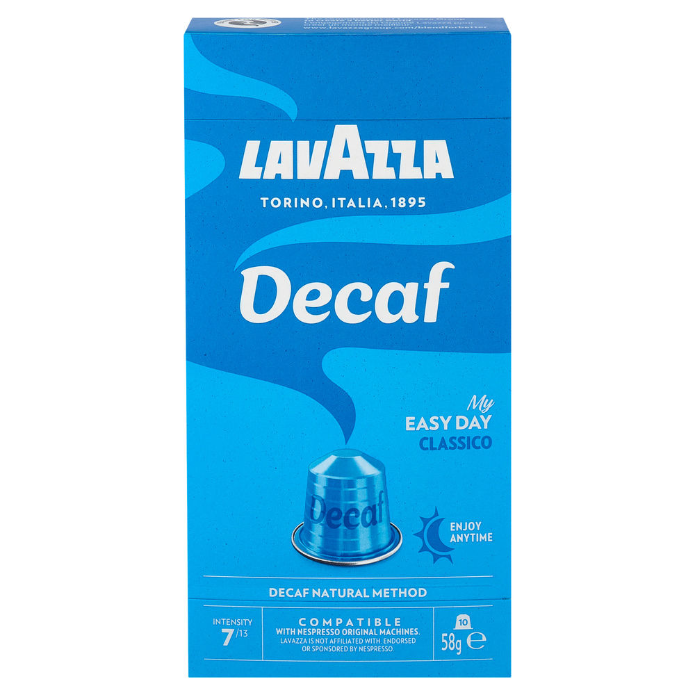 CAPS COMPATIBILI NESPRESSO DECAF ALU LAVAZZA X 10 G 58 - 6