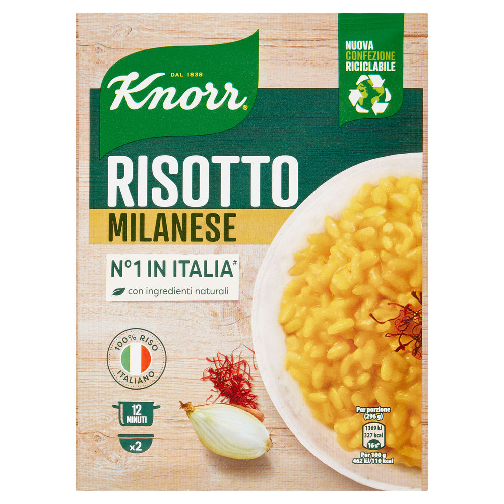 RISOTTO  KNORR ALLA MILANESE BUSTA G 175 - 0