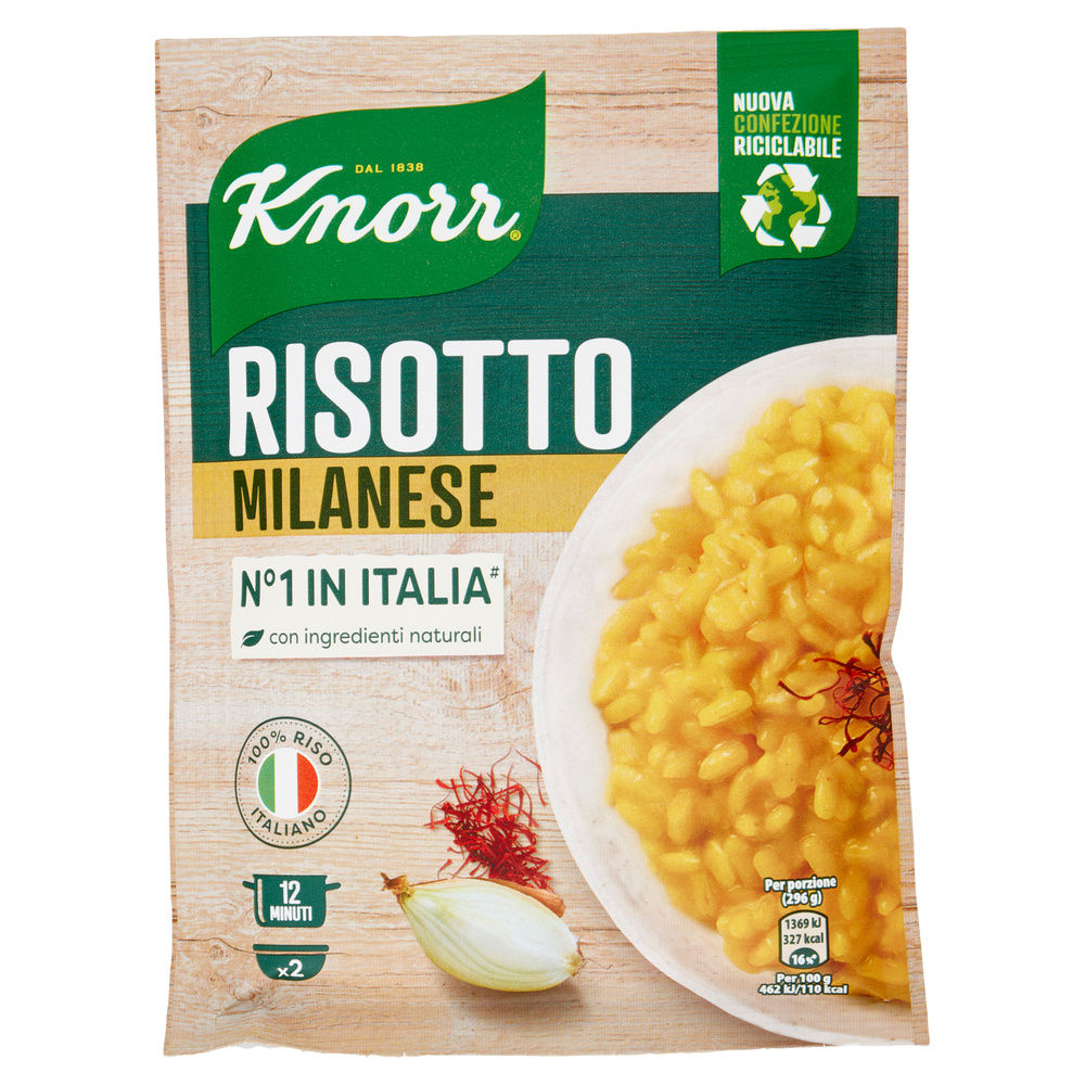 RISOTTO  KNORR ALLA MILANESE BUSTA G 175 - 3