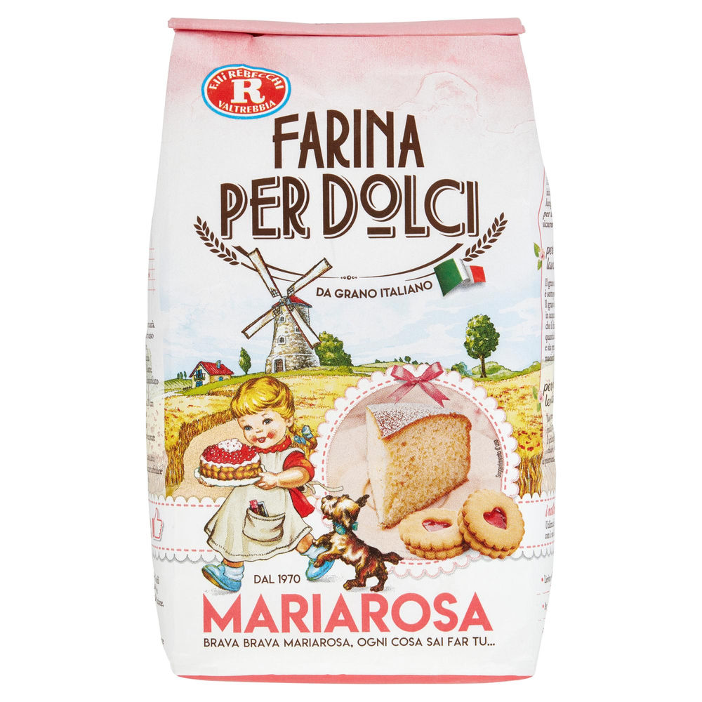 FARINA PER DOLCI MARIAROSA REBECCHI SACCHETTO KG 1 - 0