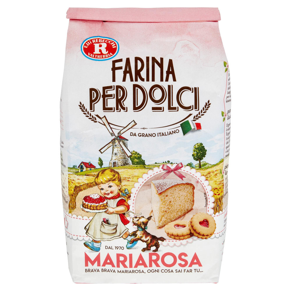 FARINA PER DOLCI MARIAROSA REBECCHI SACCHETTO KG 1 - 3