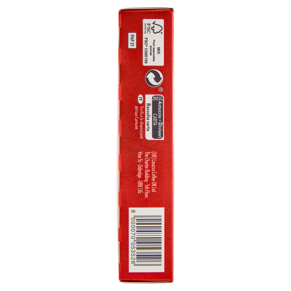 CAPS COMPATIBILI NESPRESSO QUALITÀ ROSSA ALU LAVAZZA X 10 G 57 - 4