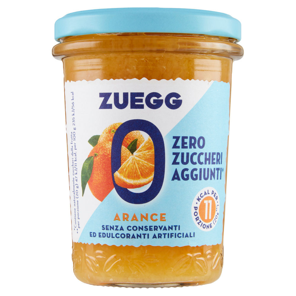 CONFETTURA ARANCIA ZERO ZUCCHERI AGGIUNTI ZUEGG VASO G 220 - 3