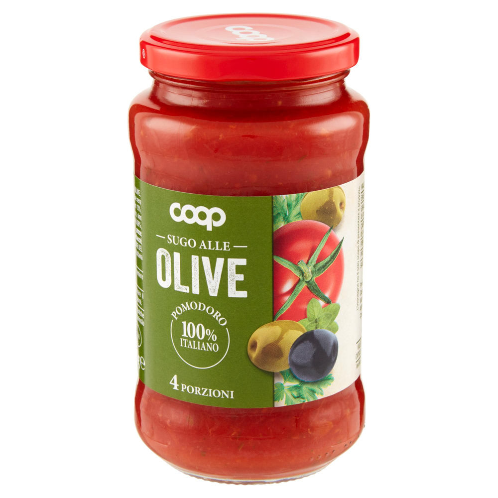 SUGO ALLE OLIVE COOP VASO VETRO G 400 - 2