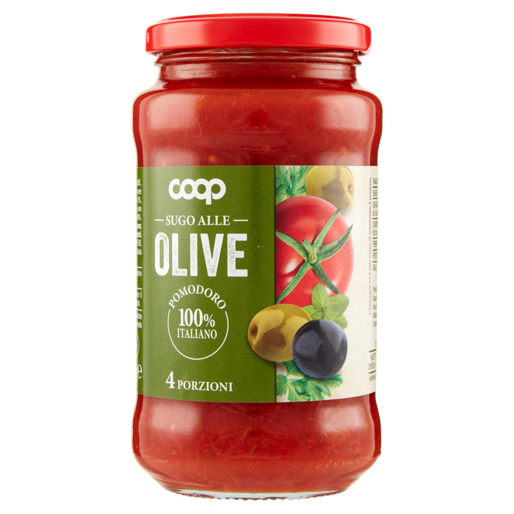 SUGO ALLE OLIVE COOP VASO VETRO G 400 - 3