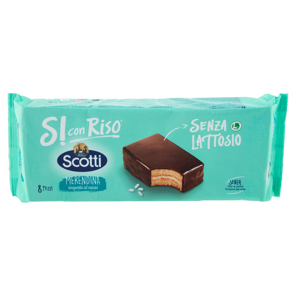 MERENDINA RICOPERTA DI CACAO SCOTTI SI' CON RISO - G 264 - 5