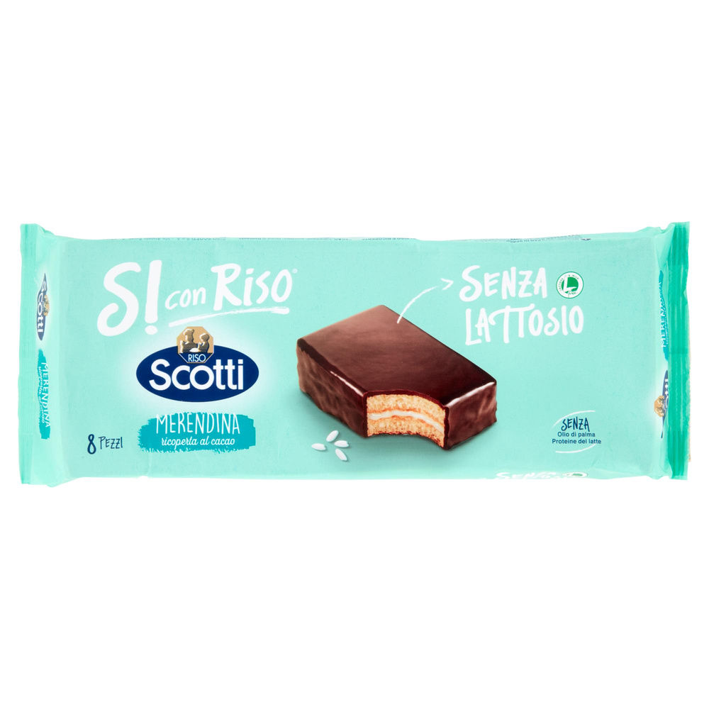 MERENDINA RICOPERTA DI CACAO SCOTTI SI' CON RISO - G 264 - 6